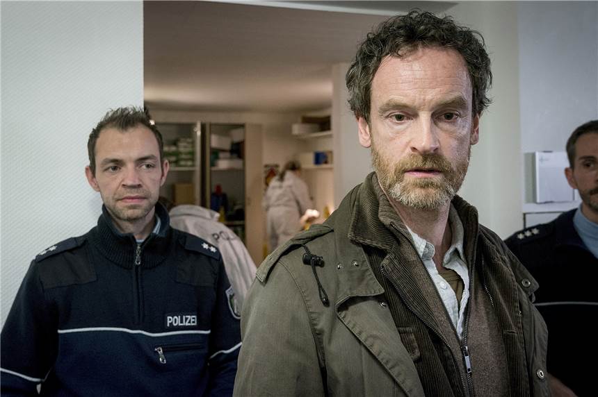 Tatort-Jubiläum: ARD hat eine Überraschung für Dortmund Kommissar Peter Faber (Jörg Hartmann) ist fester Bestandteil des Dortmunder Tatort-Teams. (Archiv