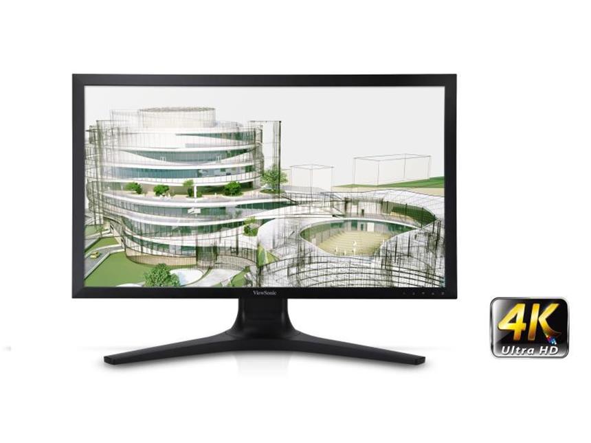 Hochauflösend und anspruchsvoll: Das können 4K-Monitore Kommt mit HDMI-2.0-Eingängen, die 4K-Auflösungen bei 60 Hertz unterstützen: Der Viewsonic VP2780-4K (ab ca. 900 Euro). Foto: Viewsonic
