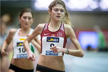 Konstanze Klosterhalfen ist Deutschlands größtes Lauftalent. Foto: Bernd Thissen