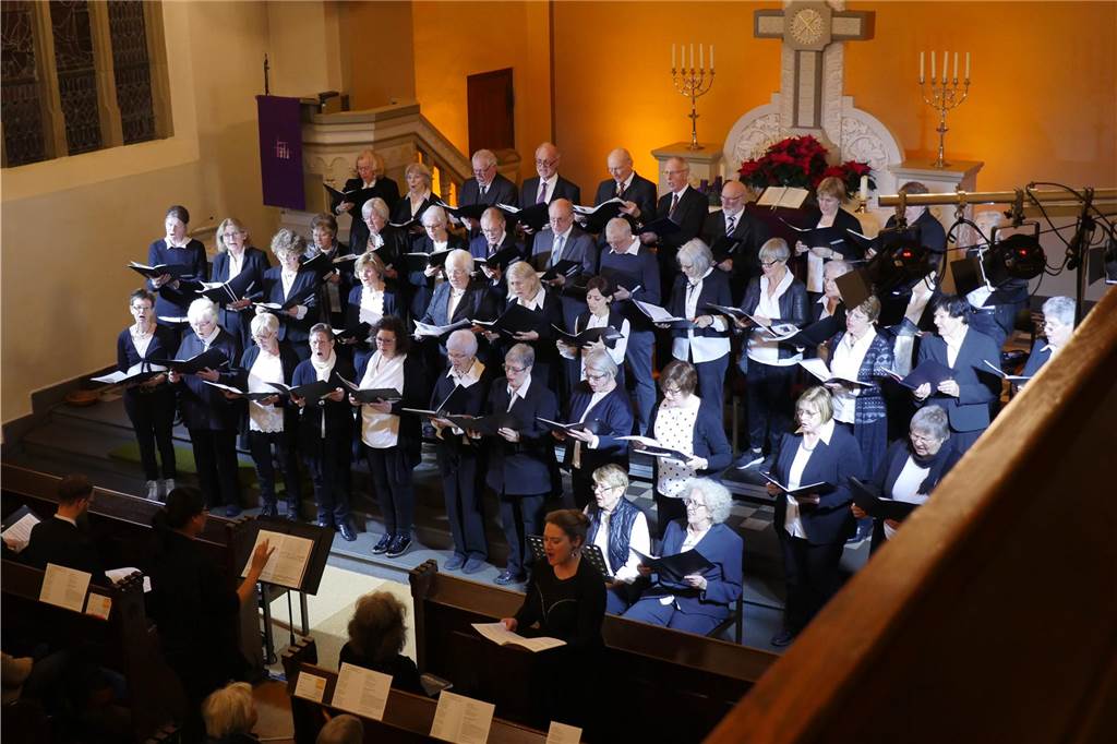 Jubiläumskonzert: Der Chor der Erlöserkirche feiert 50, Geburtstag Der Chor der Erlöserkirche 2023.