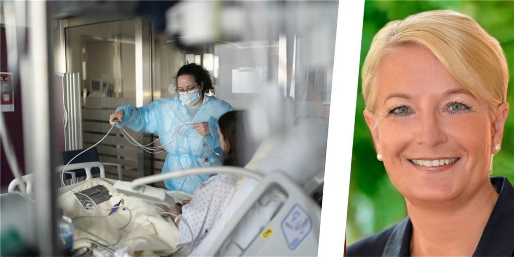 Krankenhaus-Sprecherin: „Viele Patienten kommen mit und nicht wegen Corona zu uns“ Krankenhaus-Sprecherin Birgit Böhme-Lueg