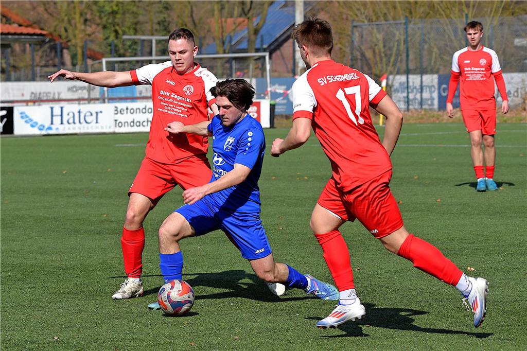 Kreisliga A1 RE, SV Schermbeck II - BW Wulfen 1:4 (0:1)