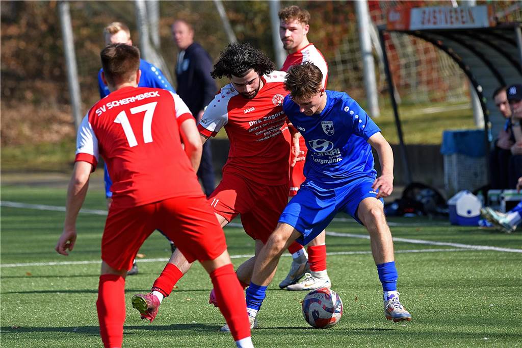 Kreisliga A1 RE, SV Schermbeck II - BW Wulfen 1:4 (0:1)