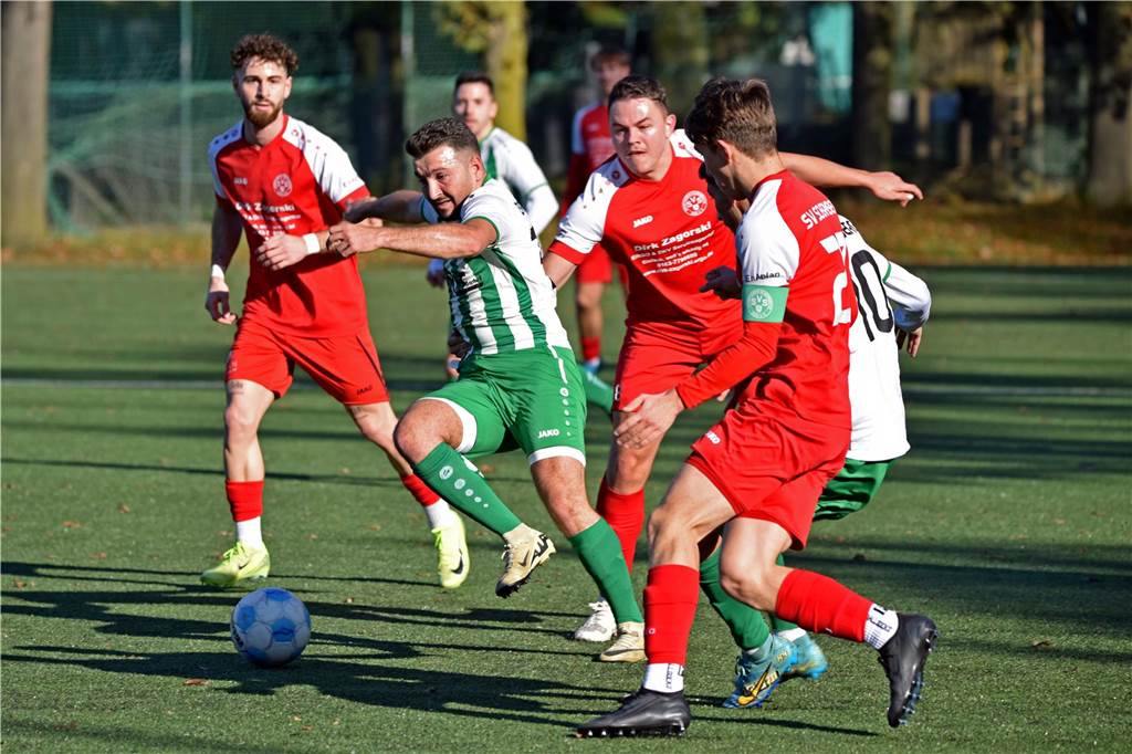 Kreisliga A1 RE, SV Schermbeck II - GW Barkenberg 6:1 (4:0)
