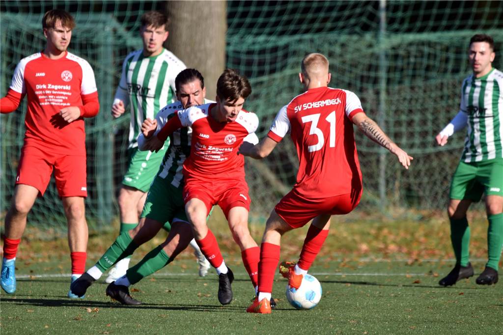 Kreisliga A1 RE, SV Schermbeck II - GW Barkenberg 6:1 (4:0)