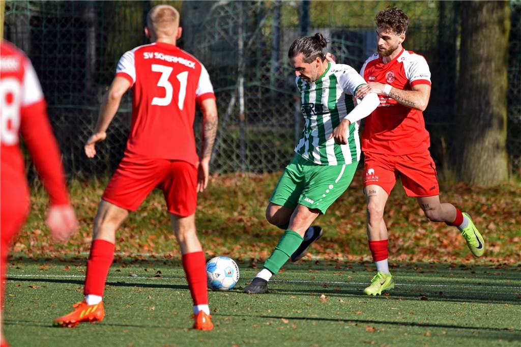 Kreisliga A1 RE, SV Schermbeck II - GW Barkenberg 6:1 (4:0)
