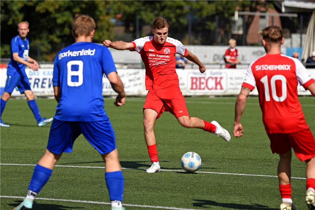 Kreisliga A1 RE, SV Schermbeck II - TuS Sythen 5:1 (1:1)