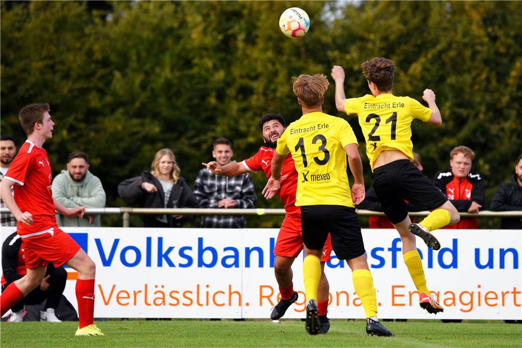 Kreisliga B1 RE, Eintracht Erle - FC RW Dorsten 3:4 (3:1)