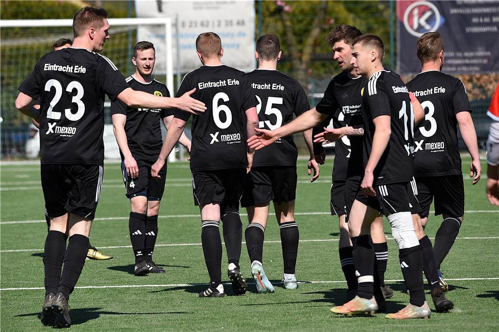 Kreisliga B1 RE, FC RW Dorswten - Eintracht Erle 4:2 (1:2)