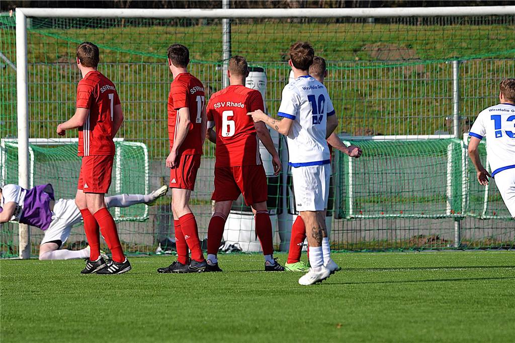 Kreisliga B1 RE, SSV Rhade - Westfalia Gemen II 0:2 (0:1)