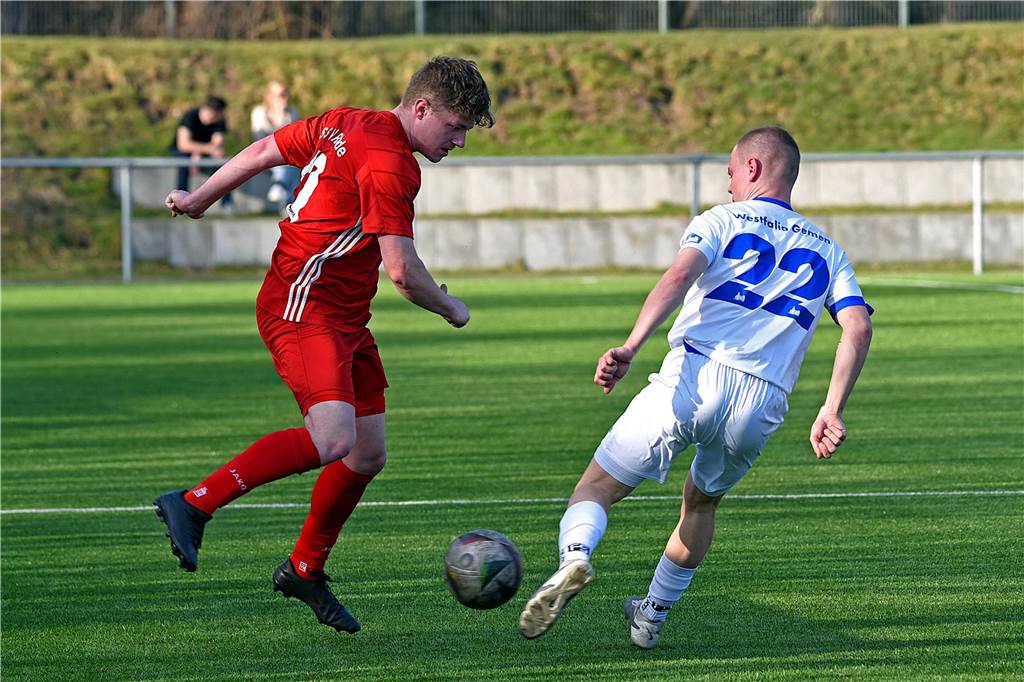 Kreisliga B1 RE, SSV Rhade - Westfalia Gemen II 0:2 (0:1)