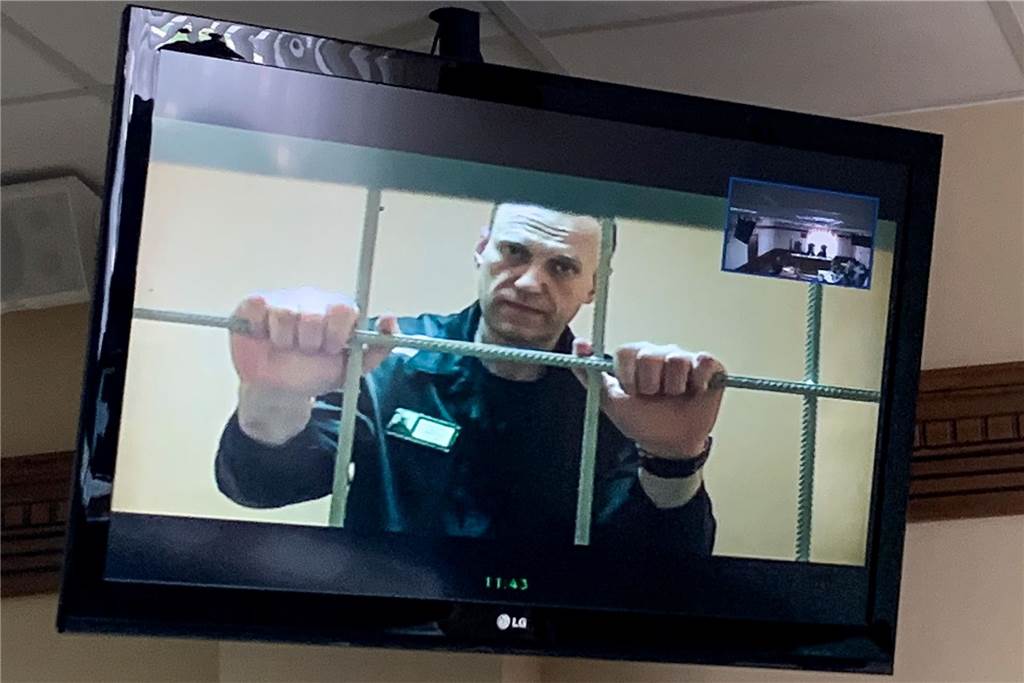Kremlgegner Alexej Nawalny war mehrere Tage lang verschwunden. Nun wurde bekannt, dass er in das Straflager «Polarwolf» in Nordsibirien verlegt wurde. Foto: Vladimir Kondrashov/AP/dpa