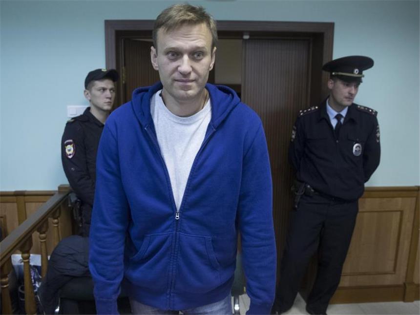 Straßburger Gericht stärkt Alexej Nawalny Rücken Kremlkritiker Alexej Nawalny kämpft für seine Kandidatur bei der Präsidenten-Wahl im kommenden März. Foto: Pavel Golovkin