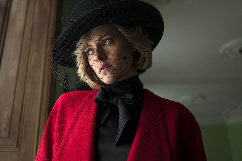 Filmdreh im Schloss Nordkirchen: Kleiner Blick durch das Schlüsselloch Kristen Stewart spielt im Film "Spencer" Lady Diana.
