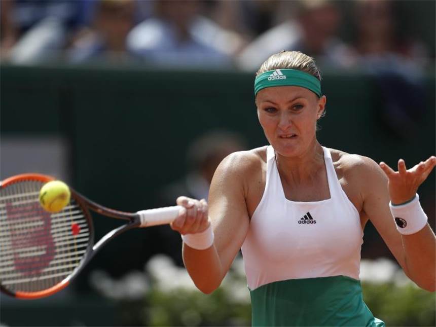 Nadal im Viertelfinale - Mladenovic schlägt Muguruza Kristina Mladenovic steht erstmals bei den French Open im Viertelfinale. Foto: Petr David Josek