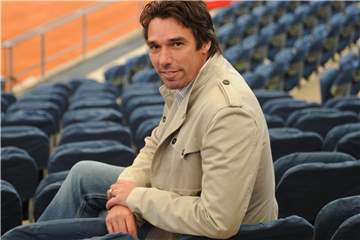 Kritisch: Michael Stich ist von der Radikalreform des Davis Cups nicht sehr angetan. Foto: Angelika Warmuth