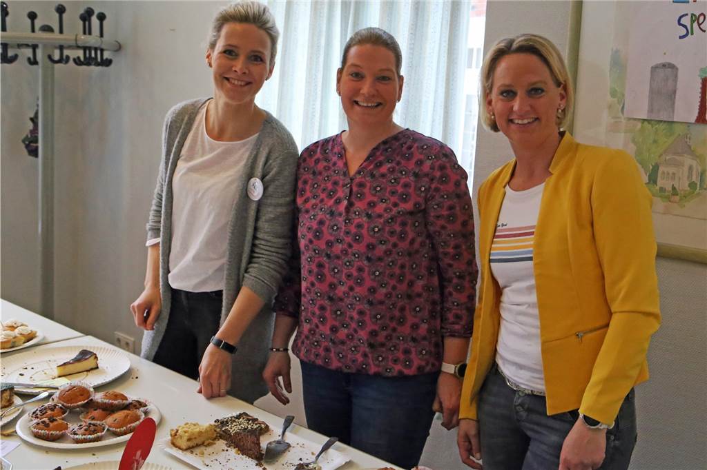 Kuchen ging weg „wie warme Semmeln“.