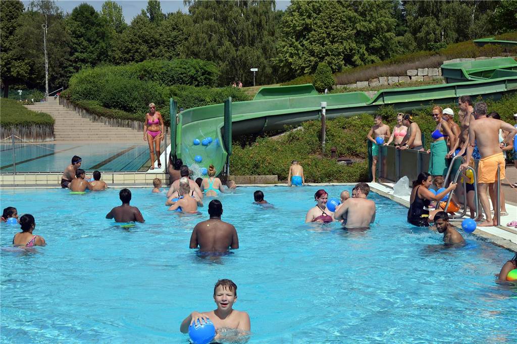 Das Freibad am Cappenberger See