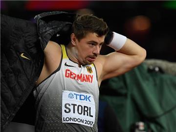 Kugelstoßer David Storl hat das Finale der letzten Acht bei der Leichtathletik-WM in London verpasst. Foto: Rainer Jensen