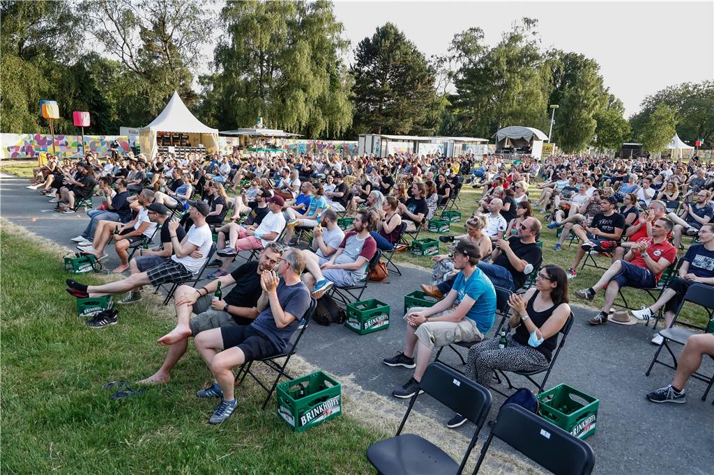 Inzidenz über 150: Im April gab es dafür noch eine Ausgangssperre Kulturveranstaltungen wie die Konzerte der Juicy Park Sessions sind seit Mitte Juni wieder möglich.