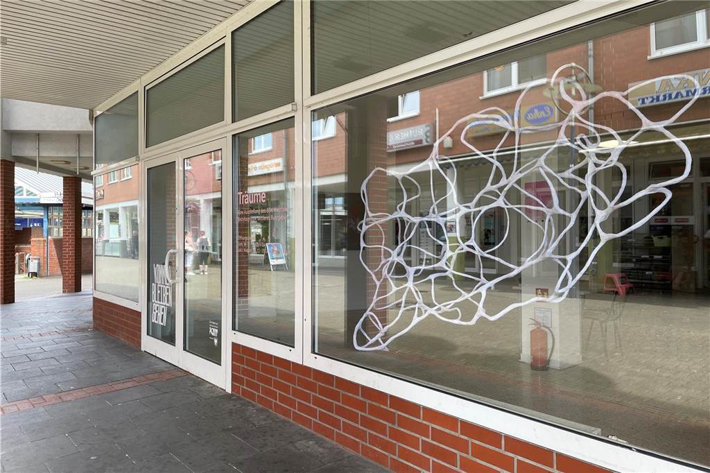 xxxx Eingang zum Ladenlokal in der Werner Straße in Lütgendortmund, das die Stadt gemietet hat, um dort Ausstellungen zu zeigen.