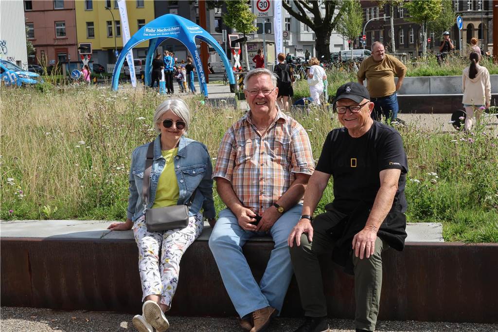 Kunst, Kultur, Musik und jede Einblicke in die Zukunft des Hafens und wie sehr er sich bereits gewandelt hat, gab es beim 11. Hafenspaziergang am 26.8. am Dortmunder Hafen.