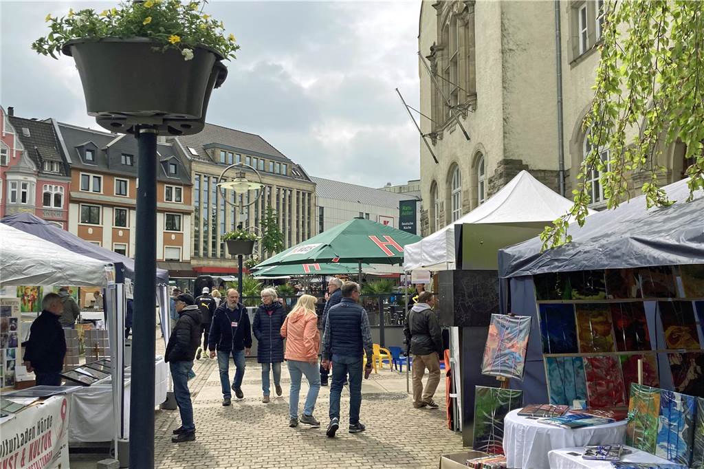 Kunstfrühling auf dem Aplerbecker Marktplatz