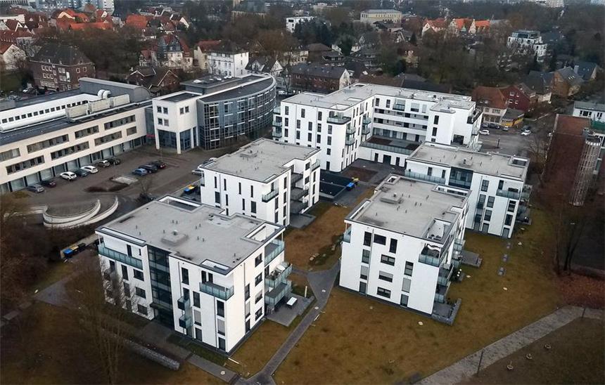 Stadtquartier am Park: Insolvenzverfahren eröffnet Kurz vor Bauabschluss steht das Stadtquartier am Park in Lünen vor einer ungewissen Zukunft. Wegen Überschuldung haben die Geschäftsführer ein Insolvenzverfahren eingeleitet.