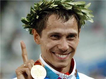 Läufer Juri Borsakowski ist neuer russischer Cheftrainer der Leichtathleten. Foto (2004): Ilya Pitalev/Tass Foto: epa Tass Ilya Pitalev