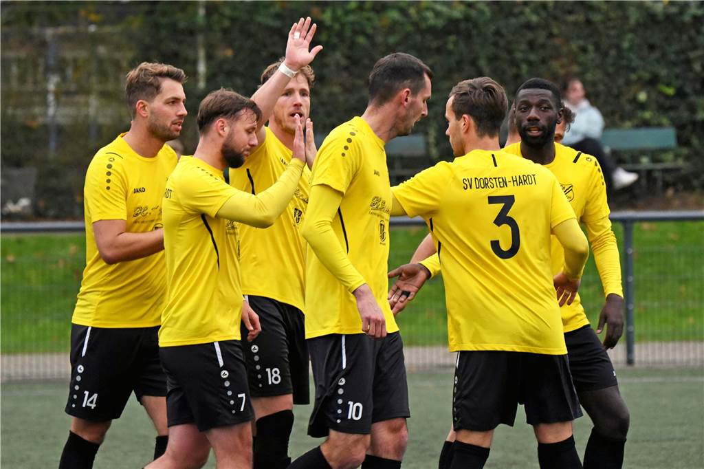 Landesliga 4, SV Dorsten-Hardt - DJK Eintracht Coesfeld 5:1 (2:0)