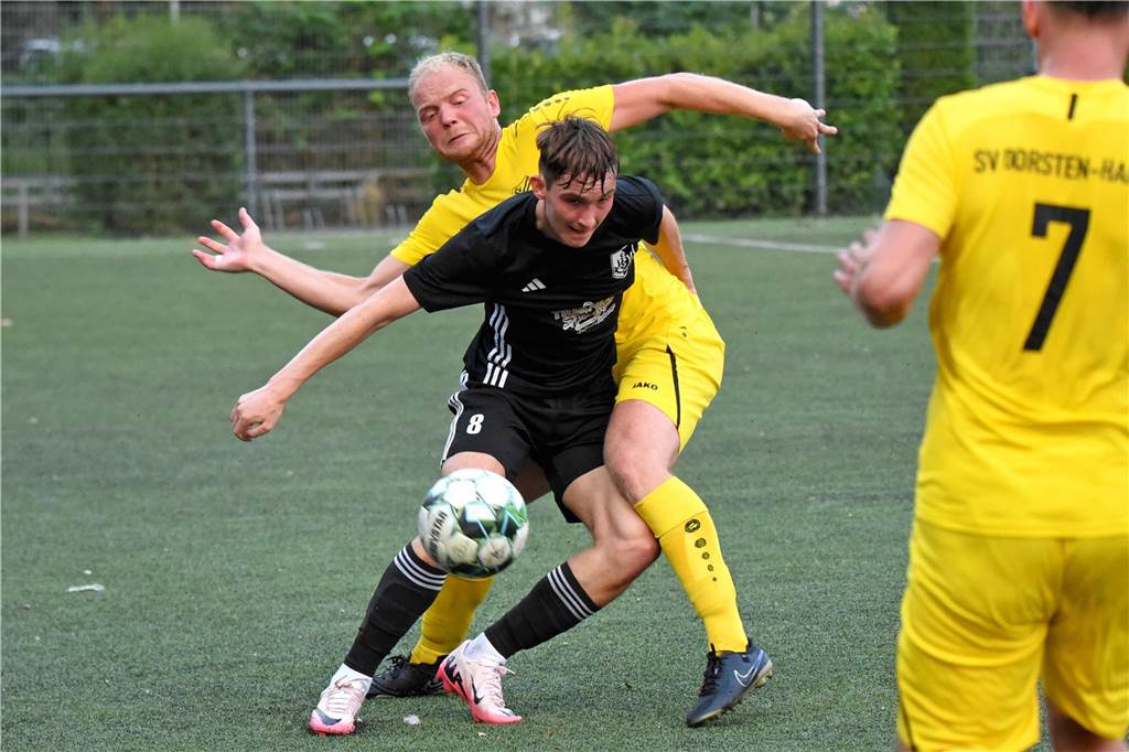 Landesliga 4, SV Dorsten-Hardt - Ibbenbürener Spvg. 2:2 (0:2)