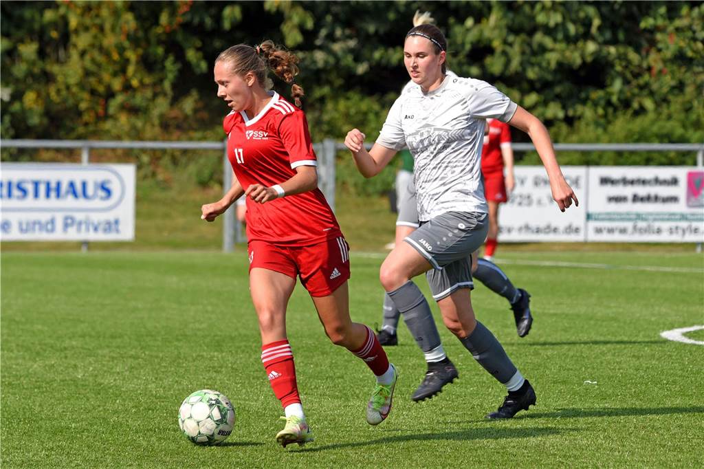 Frauen-Bezirksliga, SSV Rhade II - TuS Gahlen 1:3 (0:1)
