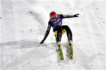Landete in Lathi auf Platz zwei: Skispringer Markus Eisenbichler. Foto: Markku Ulander