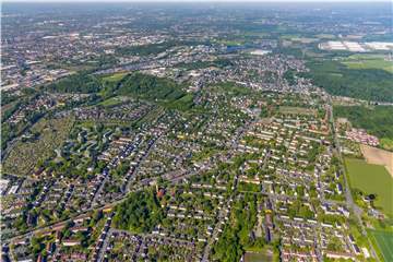Landschaftlich gibt es zwar viel Grün, ansonsten bleibt Eving aber eine Hochburg der SPD in Dortmund.