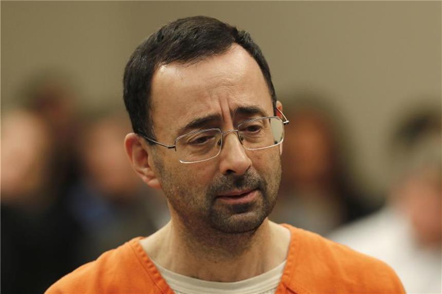 Ex-Arzt der US-Turnerinnen für 60 Jahre in Haft Larry Nassar wurde laut Medienberichten zu 60 Jahren Haft verurteilt. Foto: Paul Sancya