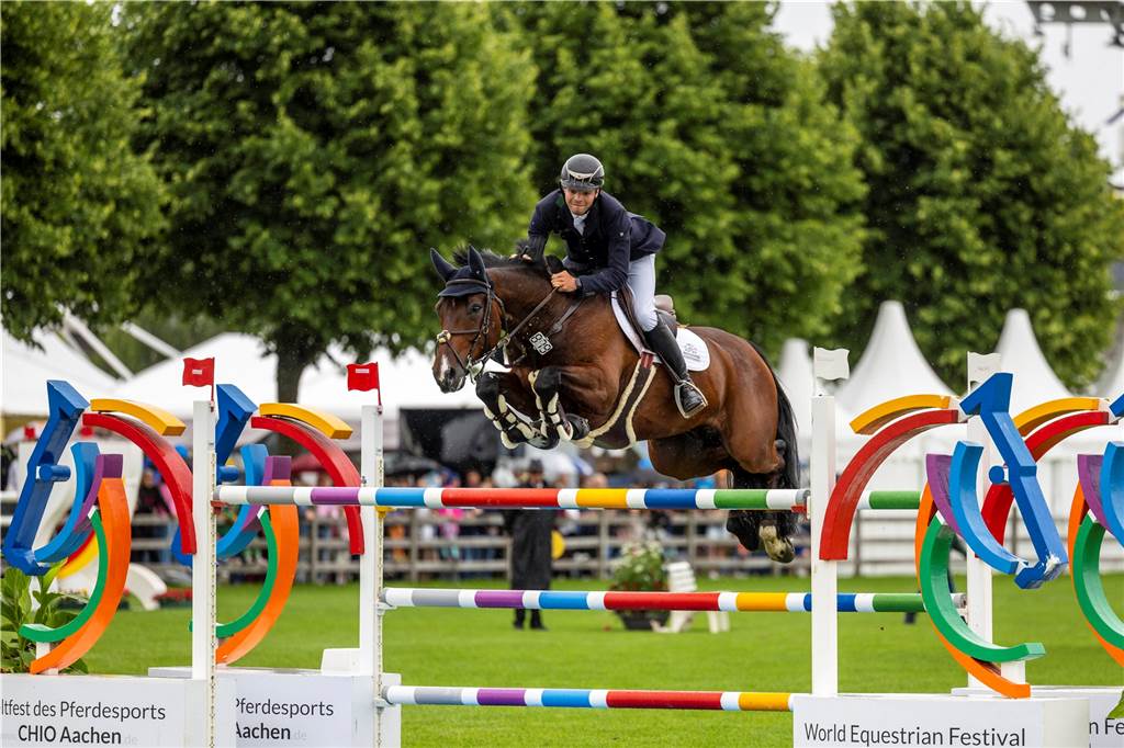 Lars Volmer gewinnt beim CHIO Aachen das Finale des U25 Springpokals Lars Volmer blieb in den entscheidenden Runden fehlerfrei.