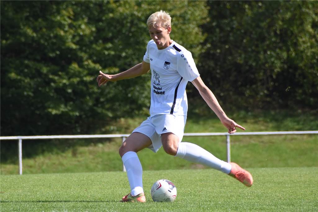 Mario Plechaty: „Wenn man bedenkt, wo er herkommt, hat er den größten Sprung gemacht“ Lars Wannigmann ist voll angekommen in der Bezirksliga.