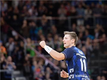 Lasse Svan erzielte sechs Treffer für die SG Flensburg-Handewitt. Foto: Daniel Reinhardt