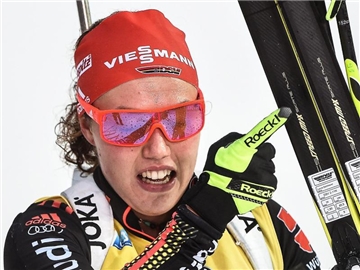 Laura Dahlmeier geht beim Massenstart-Rennen von Oberhof wieder an den Start. Foto: Filip Singer