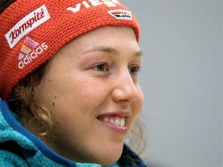 Dahlmeier & Co wollen in Mixed-Staffel WM-Medaille Laura Dahlmeier wurde für die deutsche Mixed-Staffel nominiert. Foto: Sven Hoppe