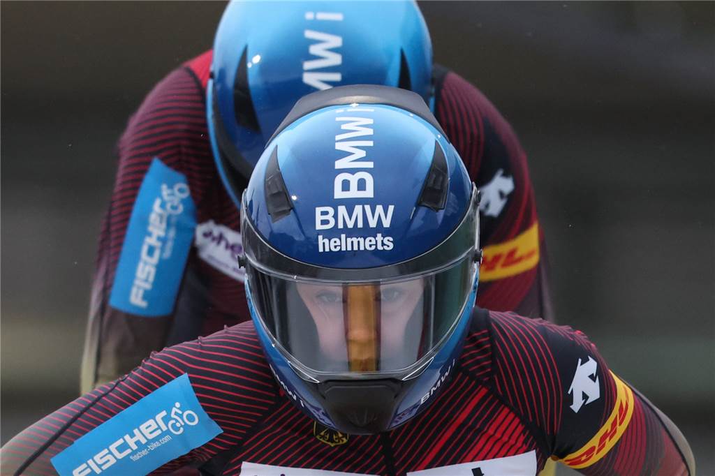 Mit neuer Anschieberin: Laura Nolte gewinnt Weltcup in Winterberg Laura Nolte und Neele Schuten