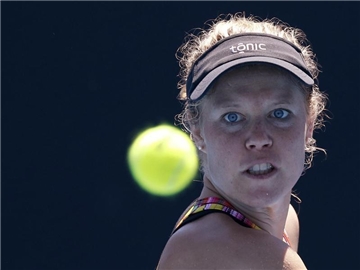 Laura Siegemund hat ihr Auftaktmatch beim Turnier in Charleston gewonnen. Foto: Kin Cheung