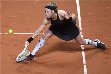 Laura Siegemund hat in Moskau das Viertelfinale erreicht. Foto: Marijan Murat