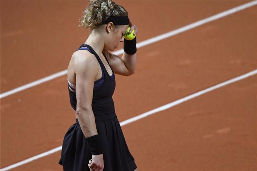 Wieder verletzt: Siegemund muss in Rabat aufgeben Laura Siegemund musste beim Turnier in Marokko verletzt aufgeben. Foto: Marijan Murat
