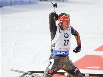 Laura Dahlmeier geht in Presque Island nicht an den Start. Foto: Mike Sturk