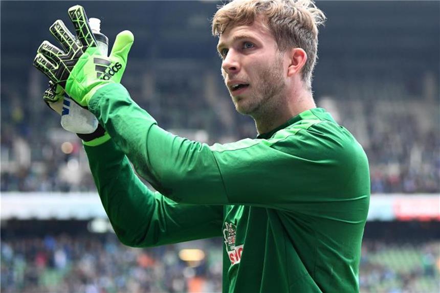 „Bild“: Torwart Felix Wiedwald vor Rückkehr nach Frankfurt Laut Informationen der Bild steht Torwart Felix Wiedwald vor einer Rückkehr zur Frankfurter Eintracht. Foto: Carmen Jaspersen