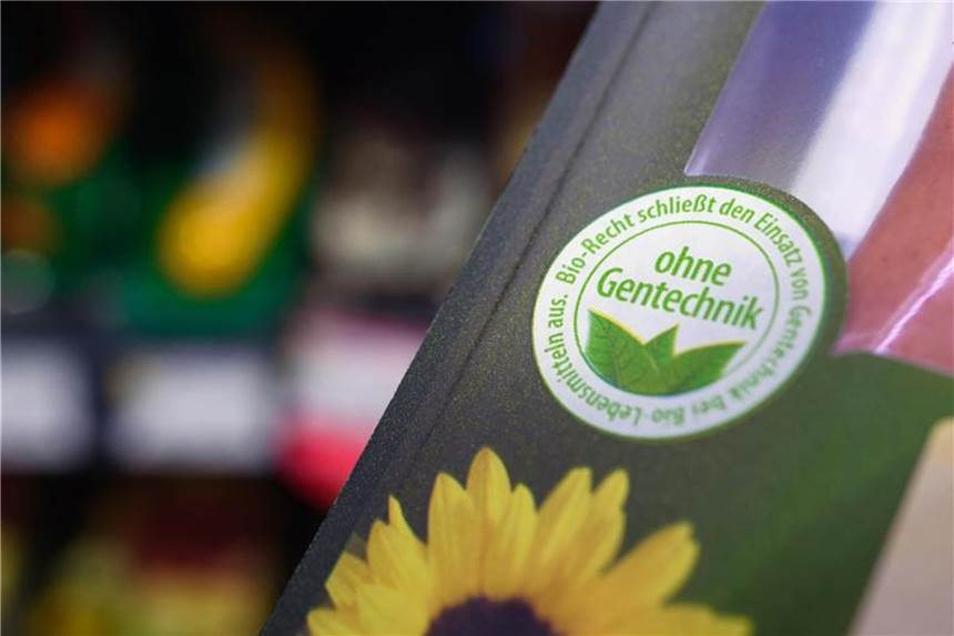 Strenge Regeln für neue Gentechnik Lebensmittel mit dem Siegel „Ohne Gentechnik“ vom Verband Lebensmittel ohne Gentechnik (VLOG). Foto: Gregor Fischer