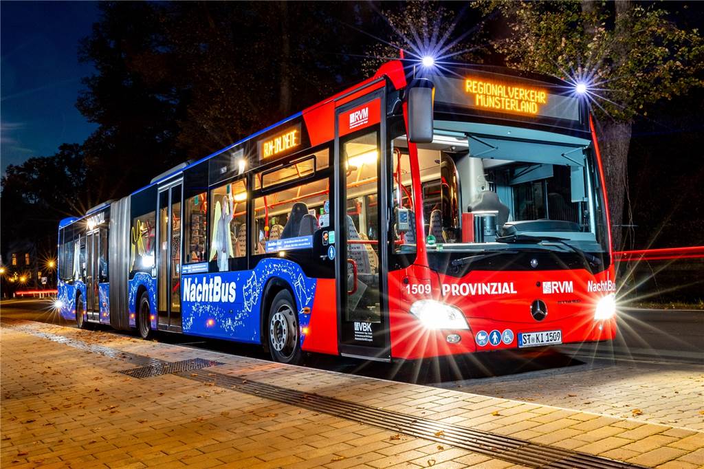 Hoher Krankenstand: Busausfälle treffen Kreis Coesfeld bisher kaum Lediglich bei den Nachtbussen gibt es im Kreis Coesfeld aktuell Einschränkungen.