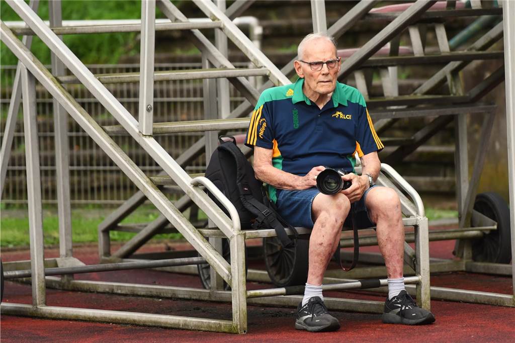 Leichtathletik, 6. Sparkassen Abendlauf des Recklinghäuser LC. Vereinsikone Günther Kefenbaum.