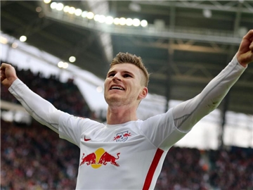 Leipzigs Torjäger Timo Werner wünscht sich einmal zur Nationalmannschft eingeladen zu werden. Foto: Jan Woitas